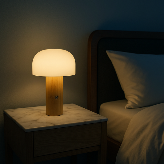 Mushroom Şarjlı Masa Lambası